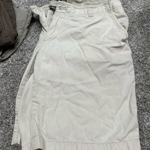 Eddie Bauer Light Gray Patterned Skirt